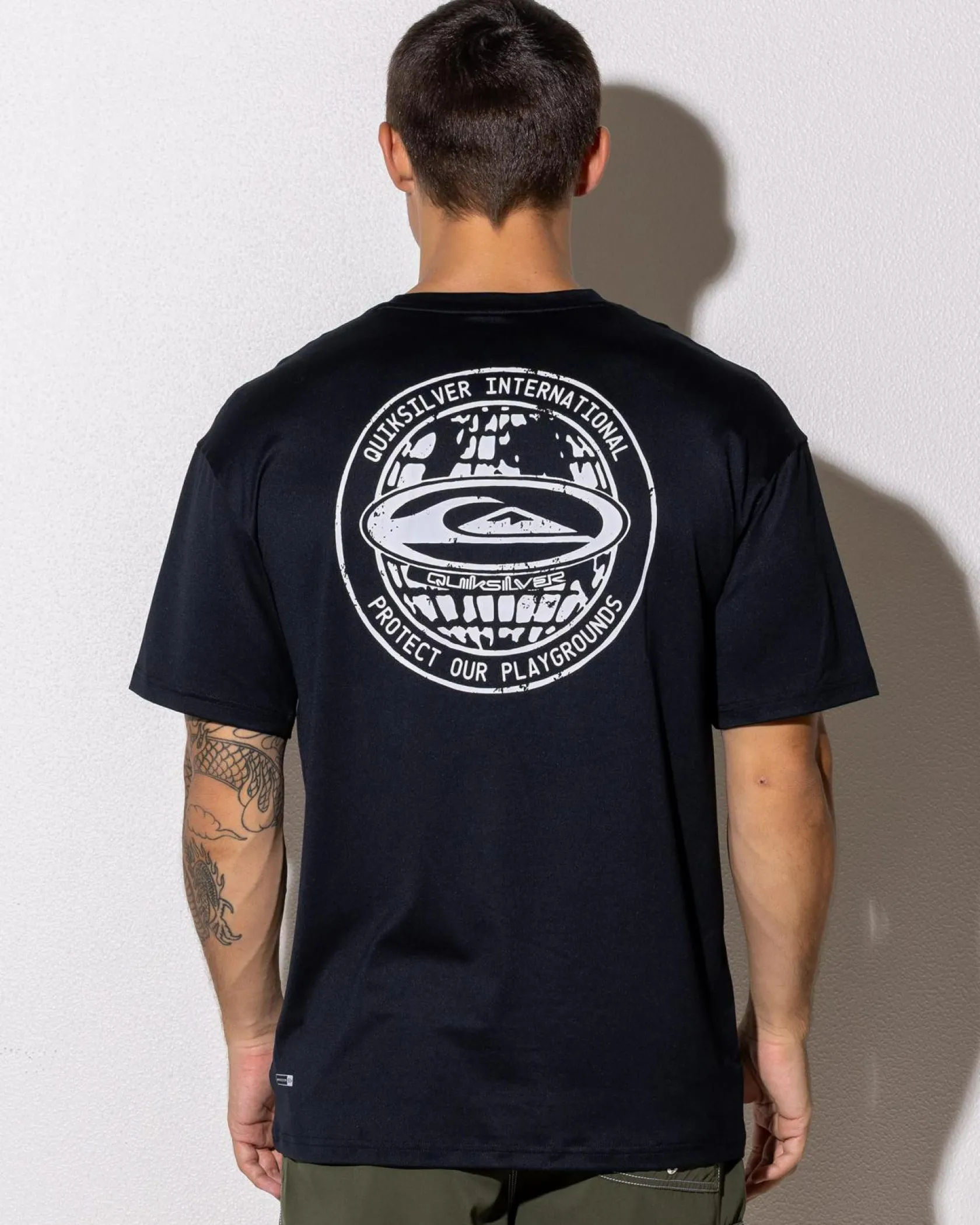Quiksilver Everyday Short Sleeve Surf T-shirt Black Clearance