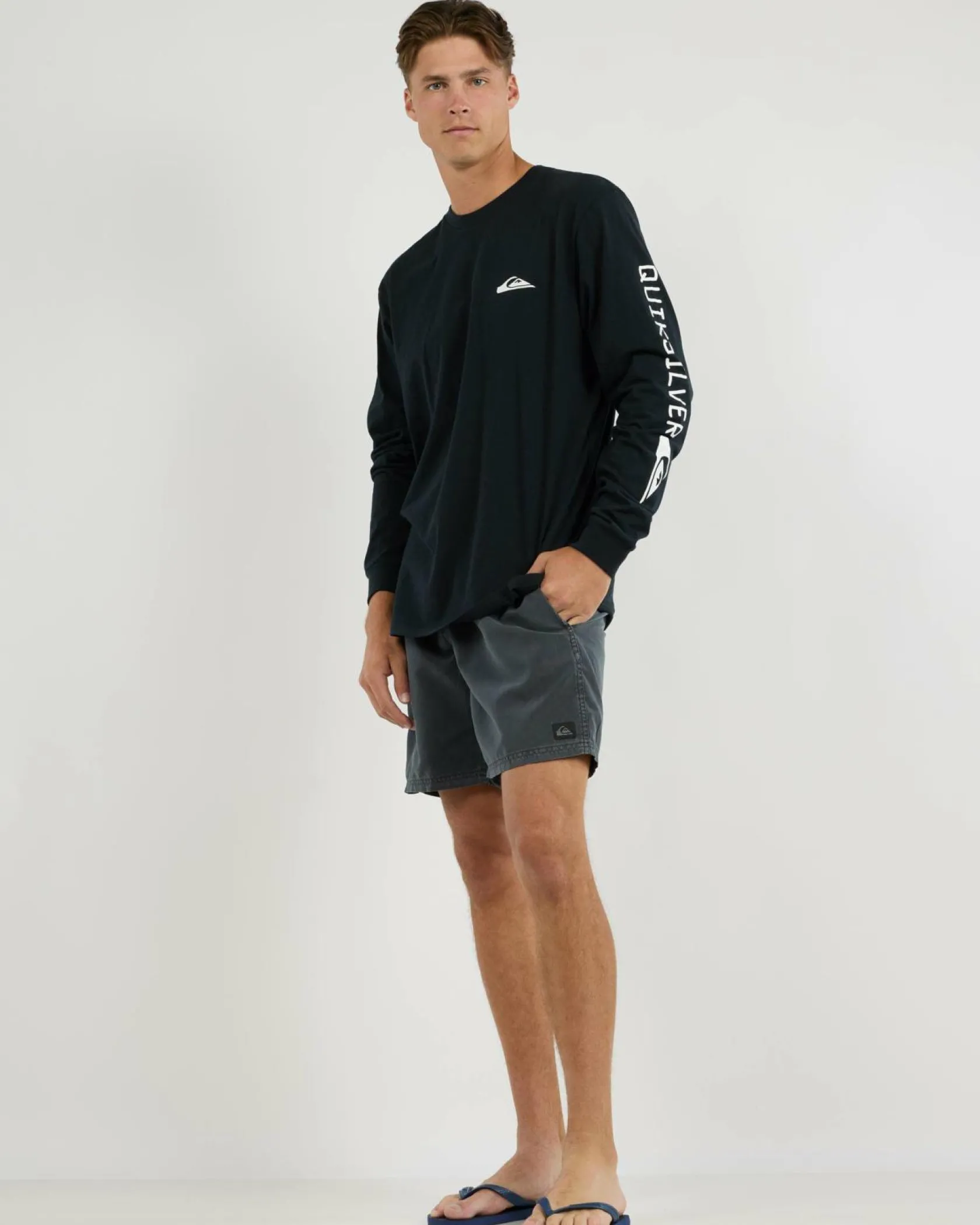 Quiksilver Everyday Surfwash Volley 17" Board Shorts Black Clearance