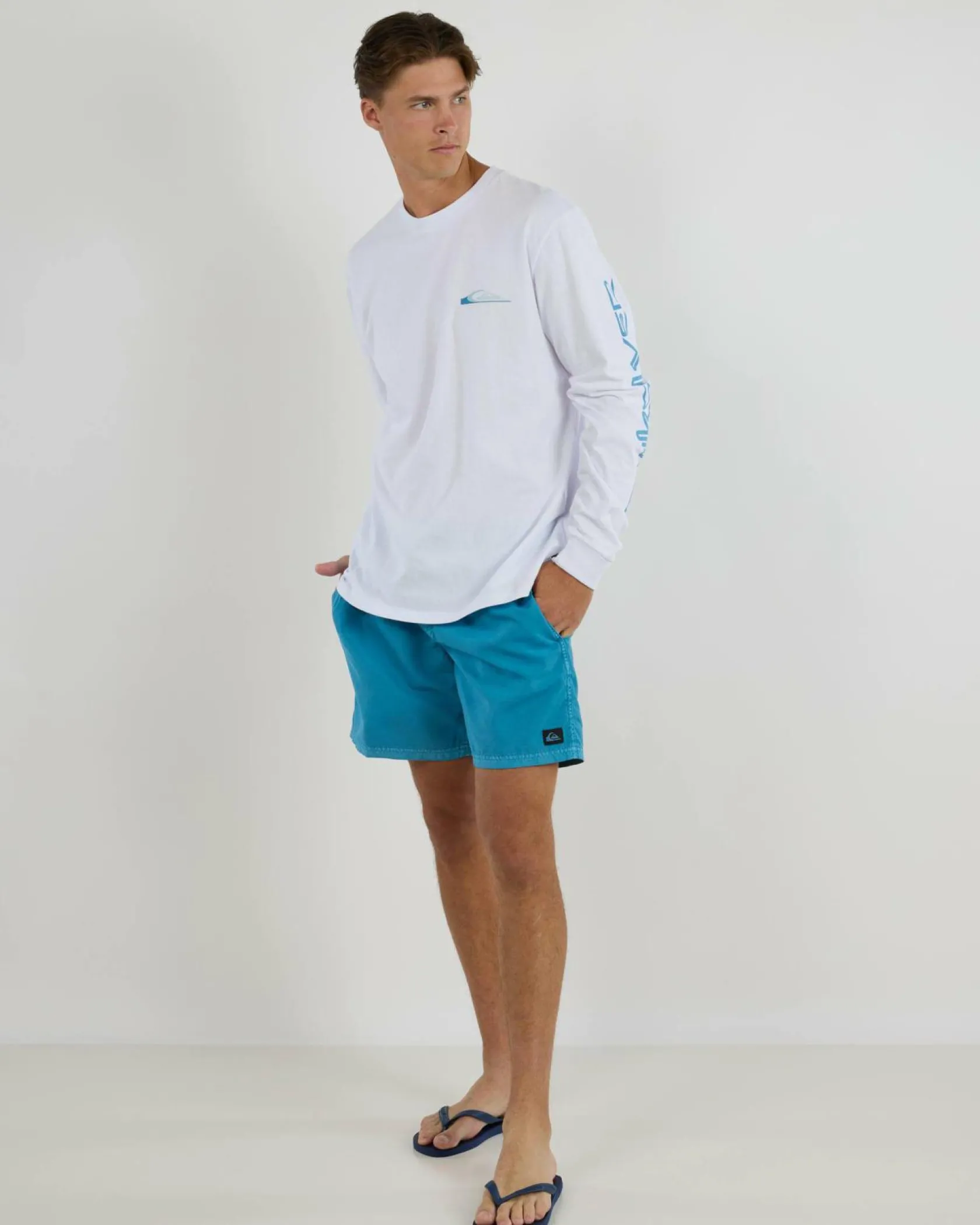 Quiksilver Everyday Surfwash Volley 17" Board Shorts Navagio Bay Clearance
