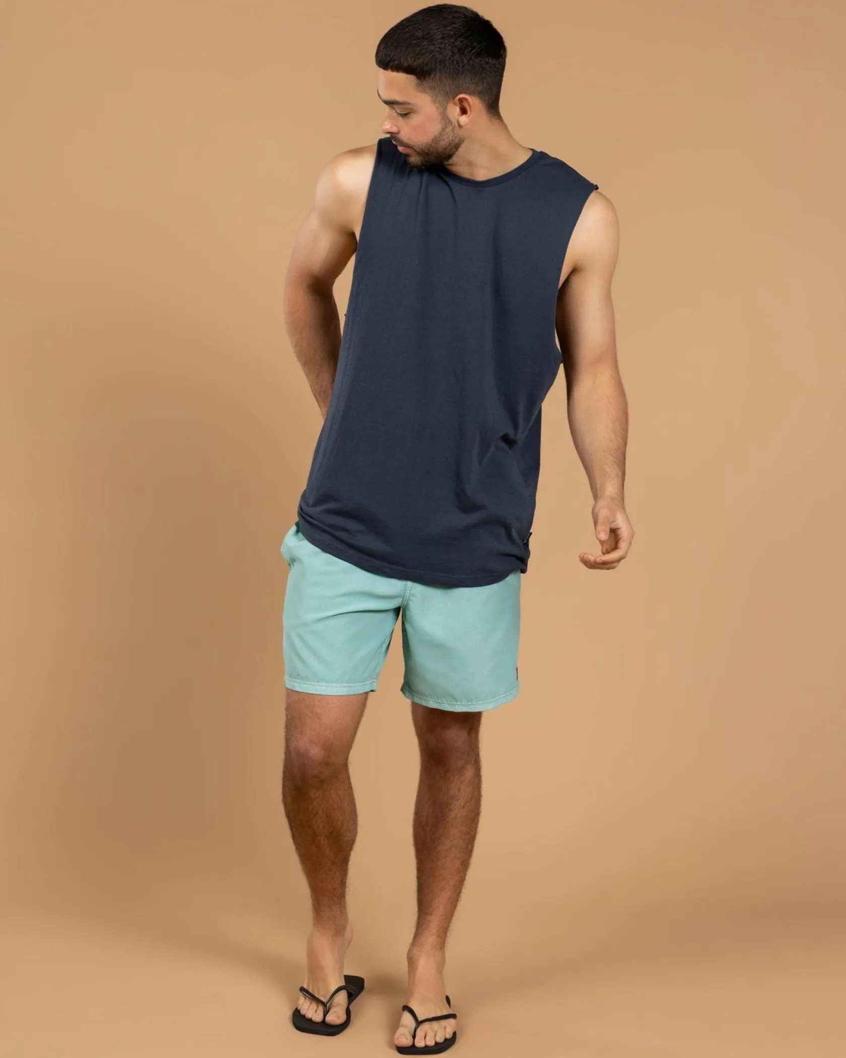 Quiksilver Everyday Surfwash Volley 17 NB Board Shorts Aquifer Hot