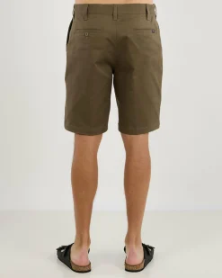 Quiksilver Everyday Union Stretch Walk Shorts Canteen New