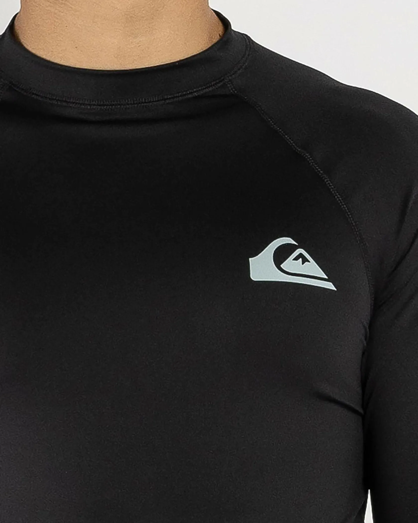 Quiksilver Everyday UPF50 Short Sleeve Rash Vest Black New