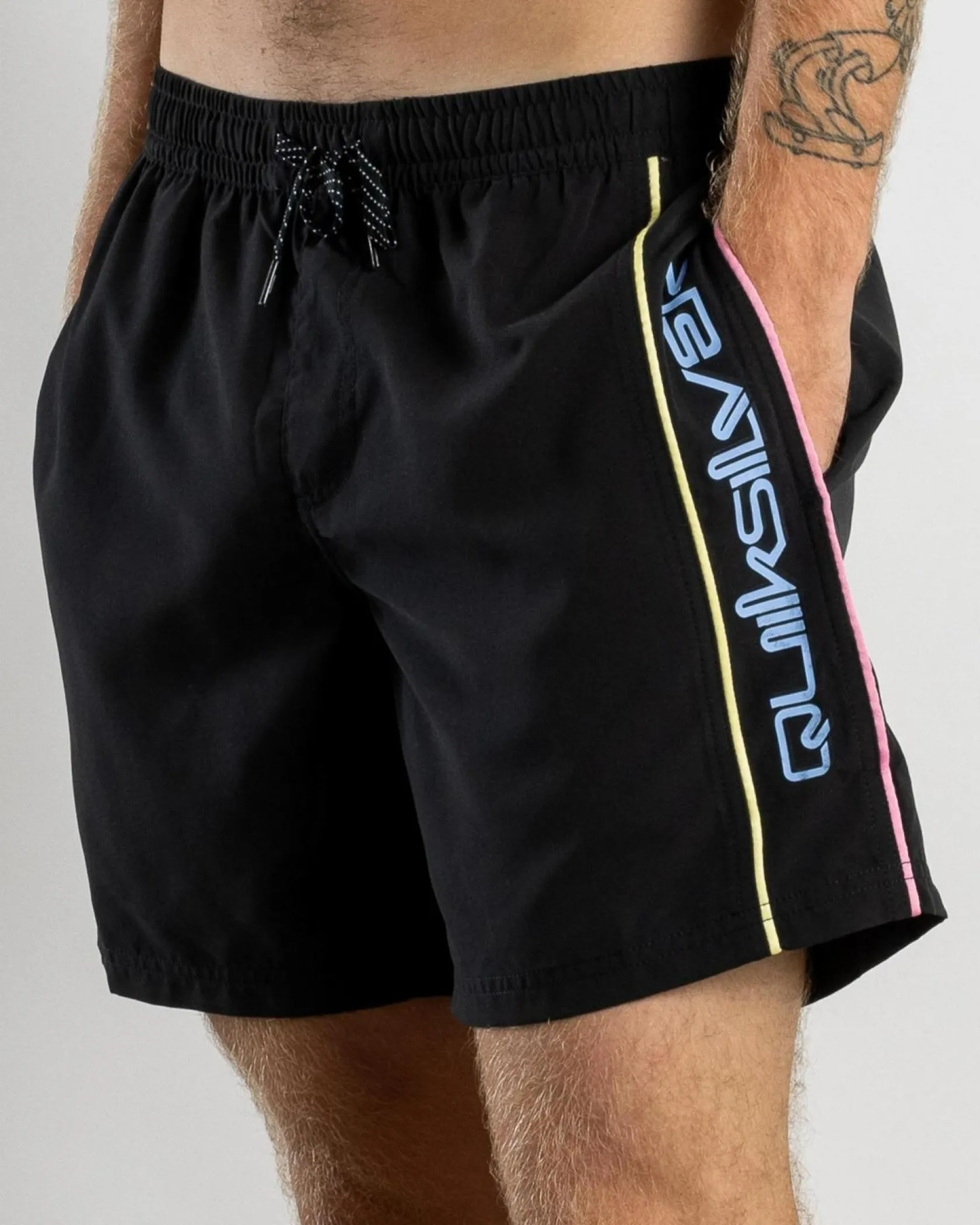 Quiksilver Everyday Vert Volley 2 17" Board Shorts Black New
