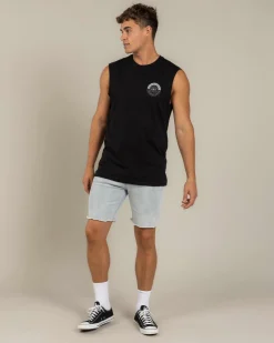 Unit Evolve Muscle Tank Black Discount