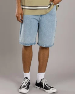 Lucid Exceed Denim Walk Shorts Light Blue Best