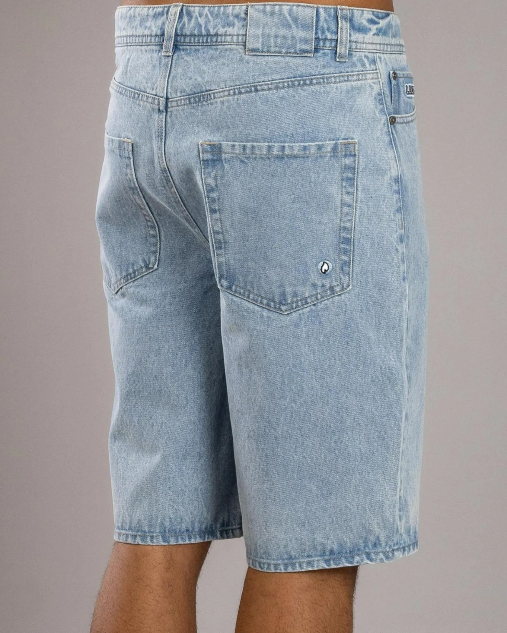 Lucid Exceed Denim Walk Shorts Light Blue Best