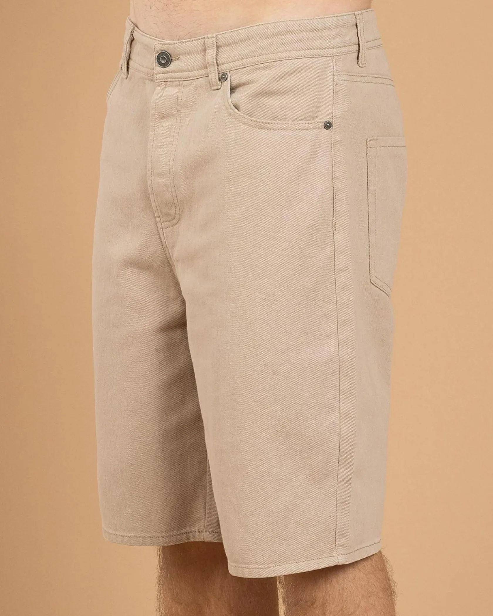Lucid Exceed Denim Walk Shorts Sand Clearance