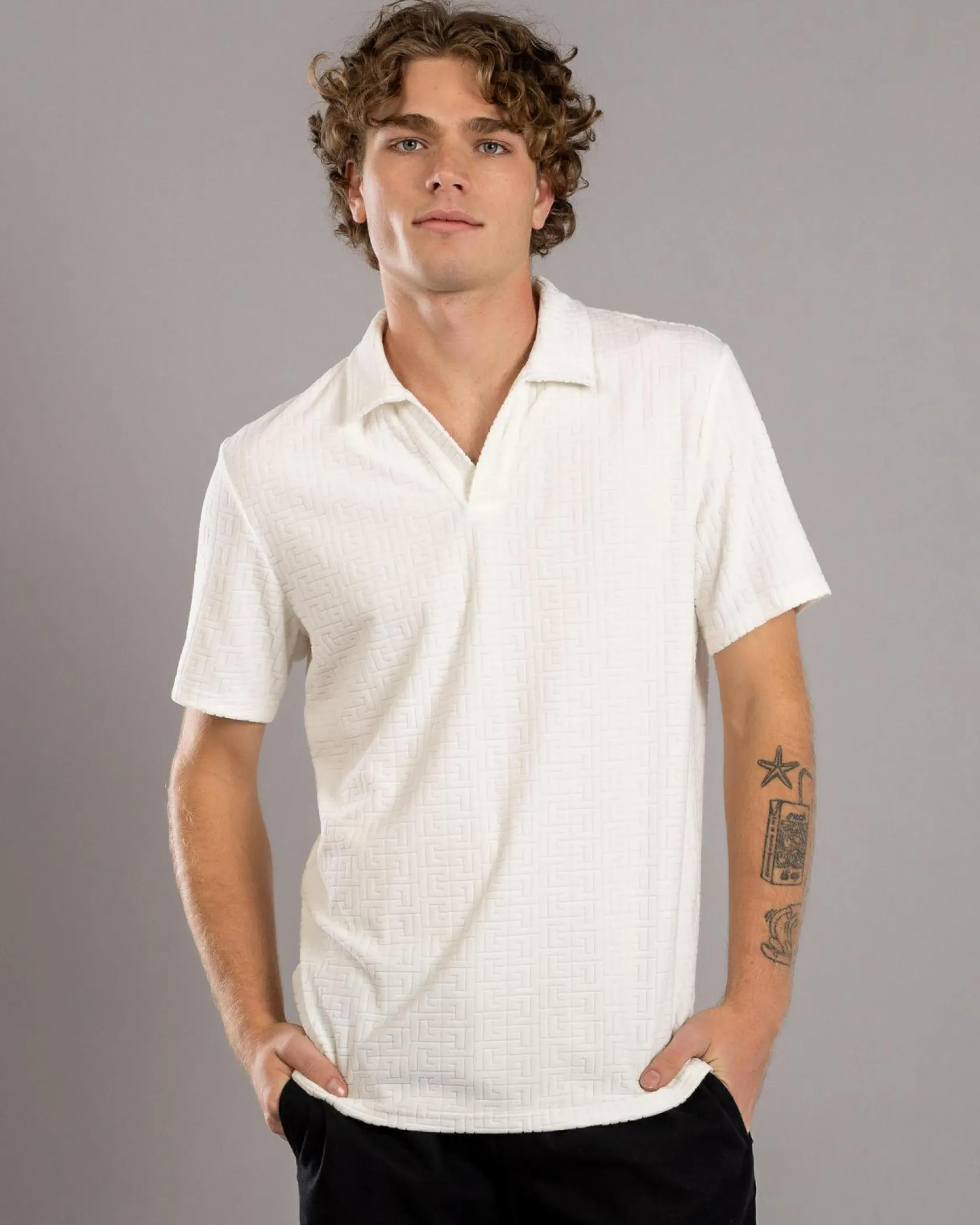 Skylark Exhale Polo Shirt White Best