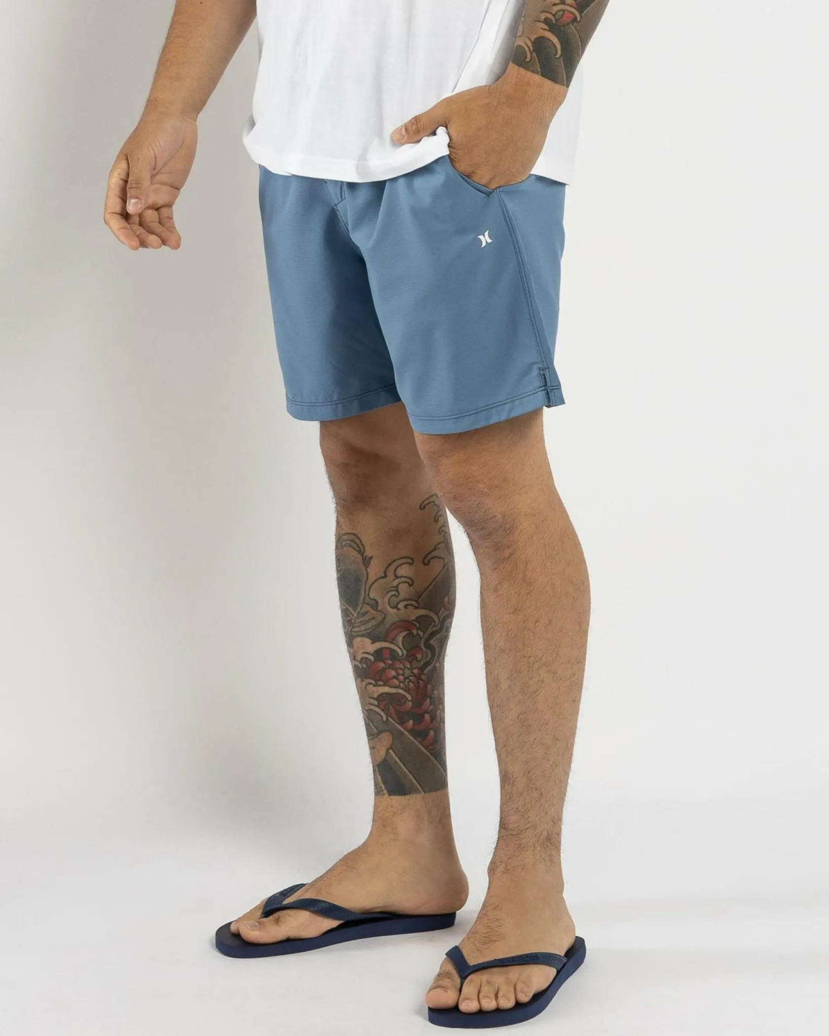 Hurley Explore Trek Volley Walk Shorts Coronet Blue Clearance