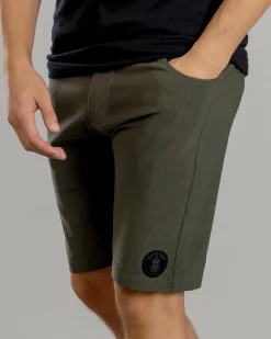 Salty Life Explorer Walk Shorts Olive