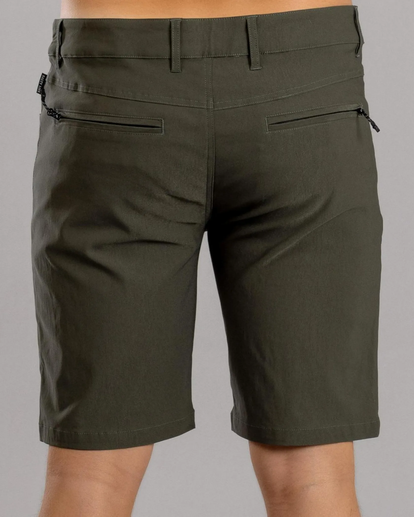 Salty Life Explorer Walk Shorts Olive