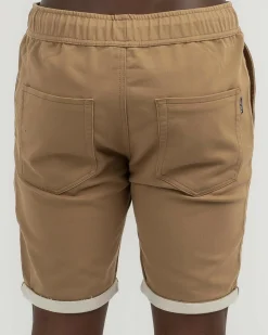 Lucid Express Walk Shorts Sand Online