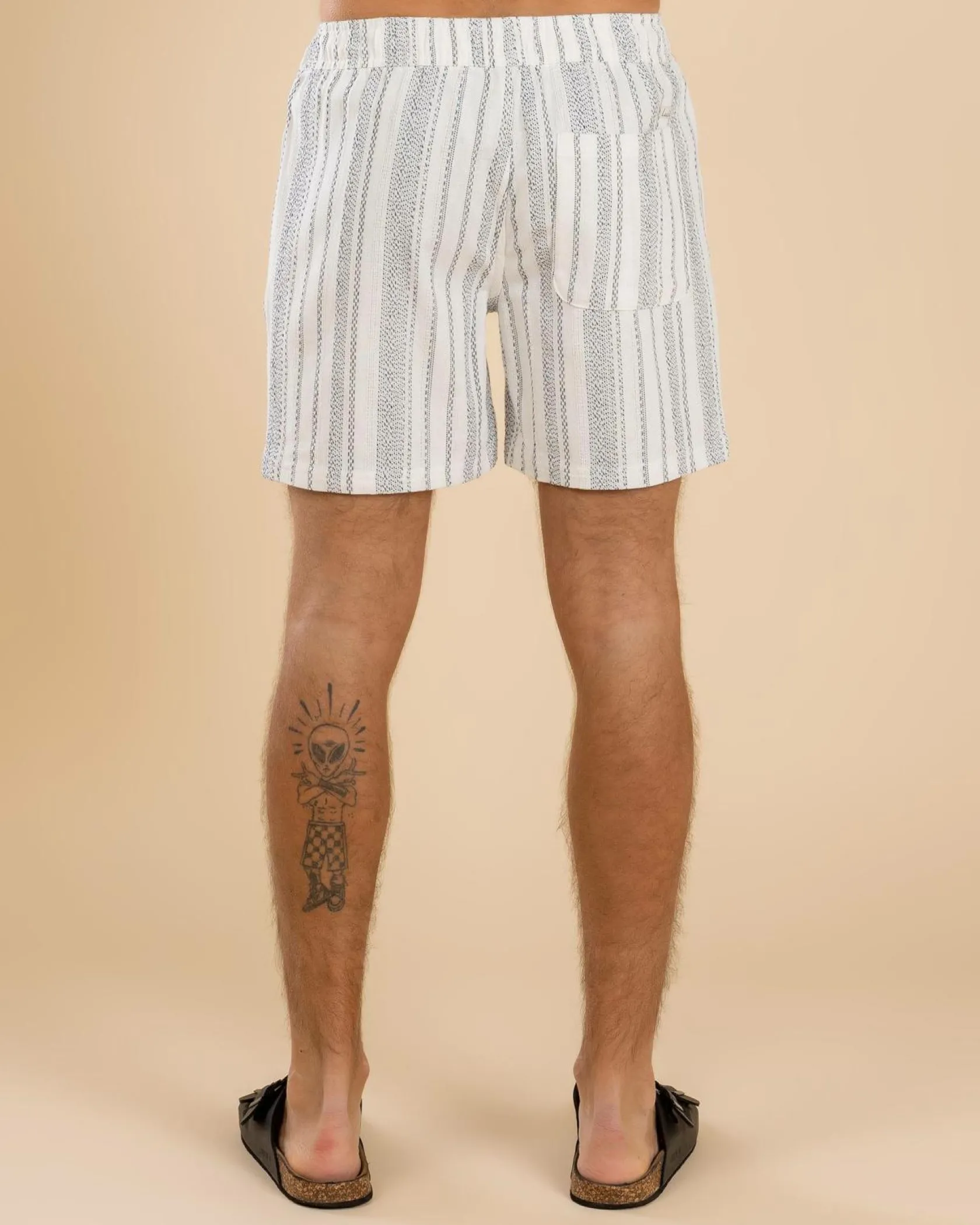 Lucid Extend Elastic Waist Shorts Navy Best