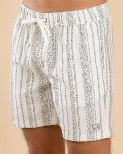 Lucid Extend Elastic Waist Shorts Navy Best
