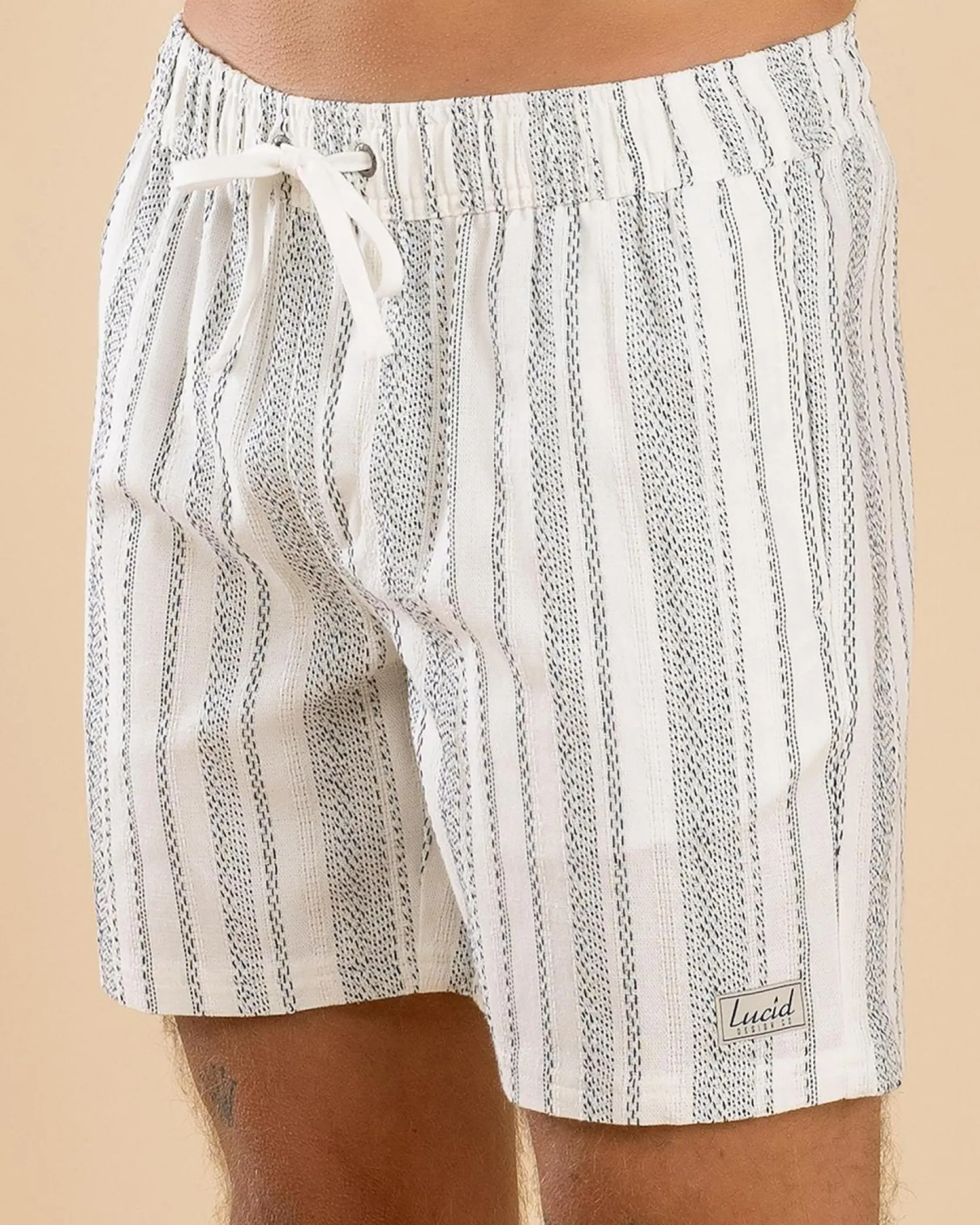 Lucid Extend Elastic Waist Shorts Navy Best