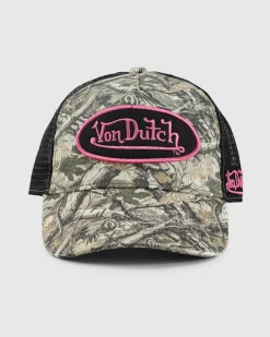 Von Dutch Eyecamo Trucker Cap Camo Pink Best