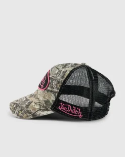 Von Dutch Eyecamo Trucker Cap Camo Pink Best