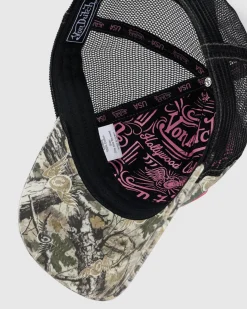 Von Dutch Eyecamo Trucker Cap Camo Pink Best