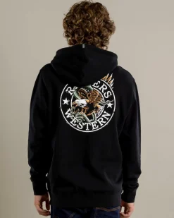 Ringers Western Eyrie Hoodie Black Best
