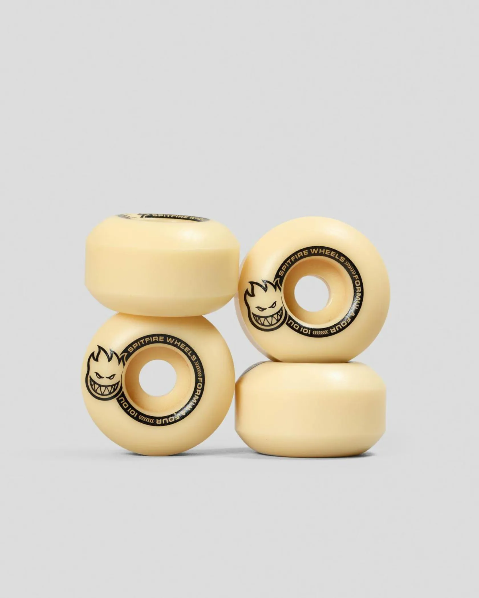 Spitfire F4 101D Lil Smokies Classic 50mm Skateboard Wheels Natural Discount