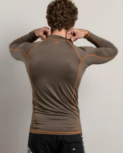 Rip Curl Fade Out Long Sleeve Rash Vest Rock