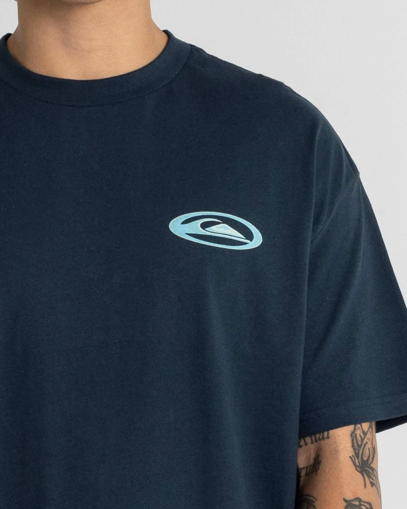 Quiksilver Fader T-Shirt Dark Navy Best