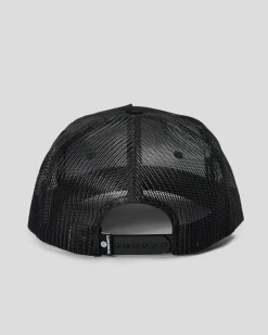The Mad Hueys Fangin Twill Trucker Cap Black Best