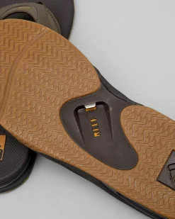 Reef Fanning Thongs Brown/gum New