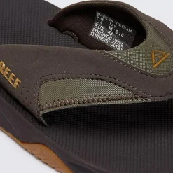 Reef Fanning Thongs Brown/gum New