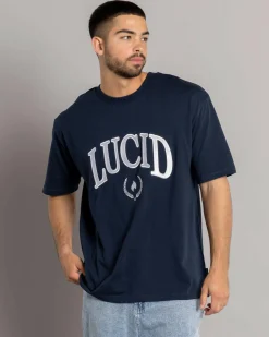 Lucid Fervor T-Shirt Navy Online