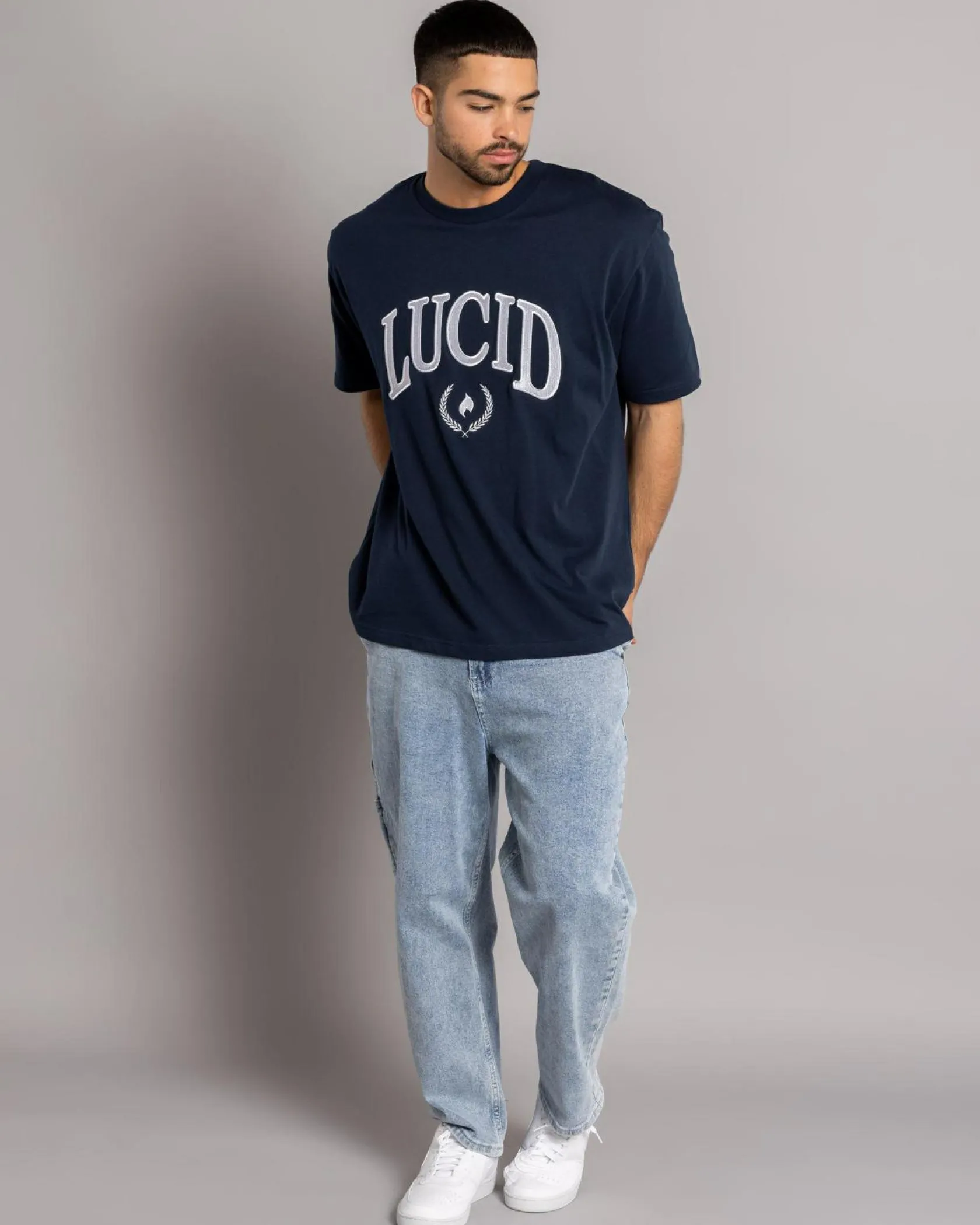 Lucid Fervor T-Shirt Navy Online