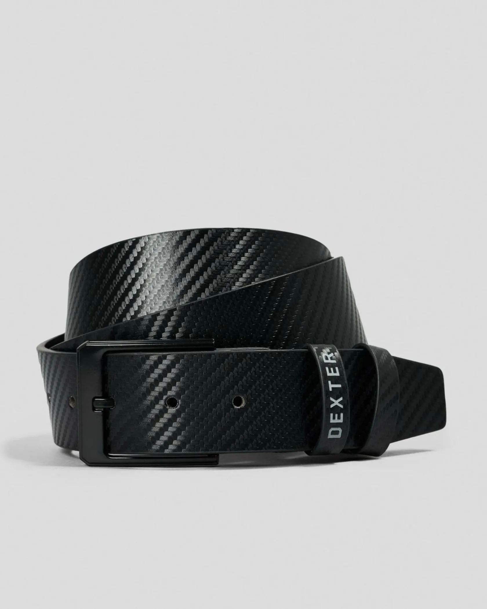Dexter Fibre Belt Black Carbon Fibre New