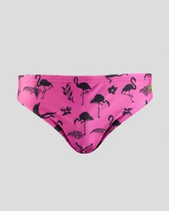 Sack Hammock Fiesta Swim Briefs Black/pink Hot