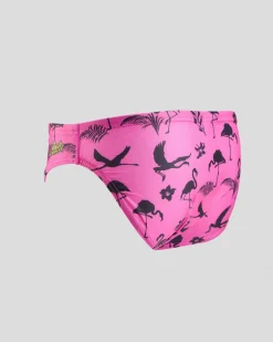 Sack Hammock Fiesta Swim Briefs Black/pink Hot