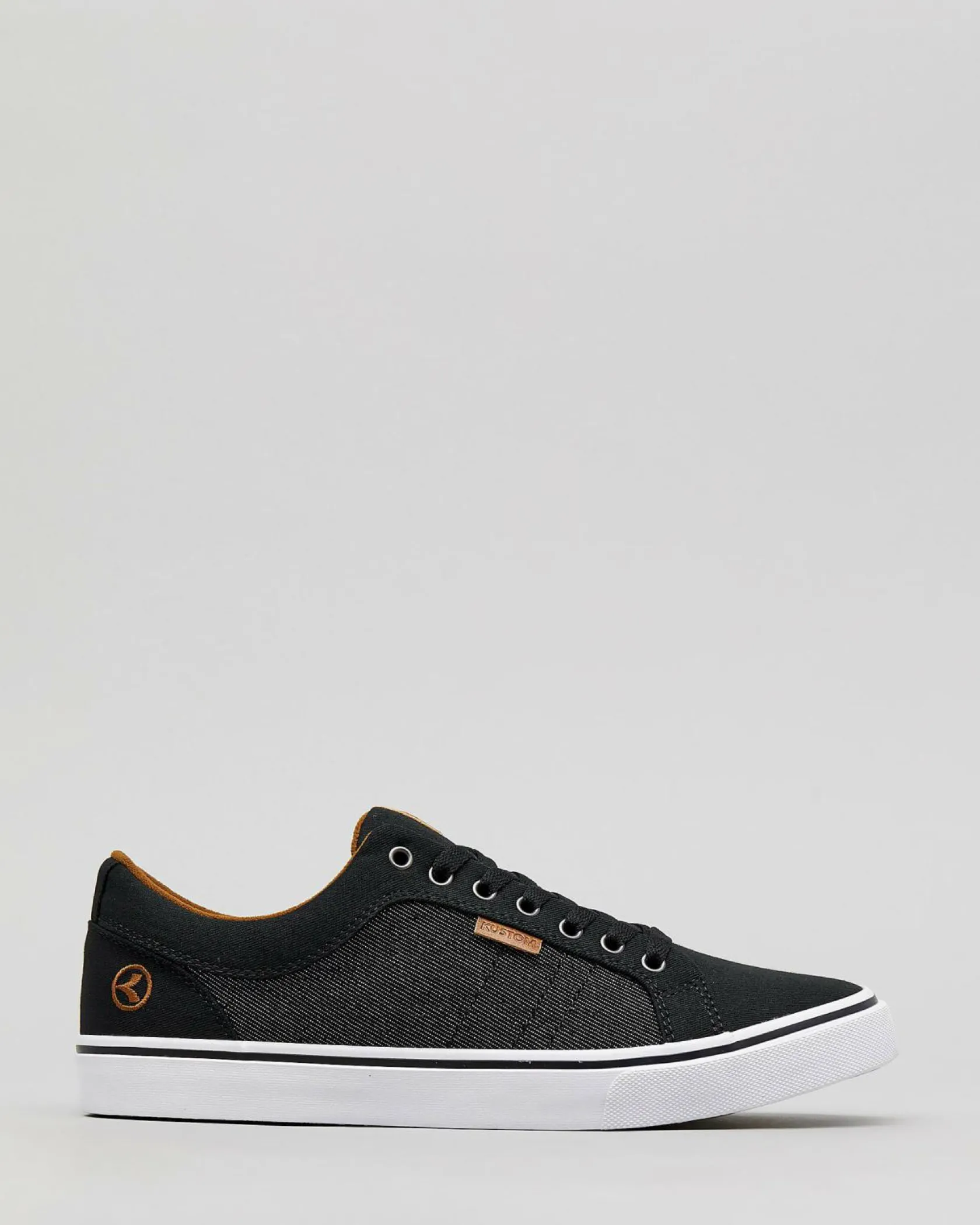 Kustom Finetime Classic Shoes Black Granite Sale