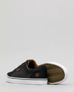 Kustom Finetime Classic Shoes Black Granite Sale