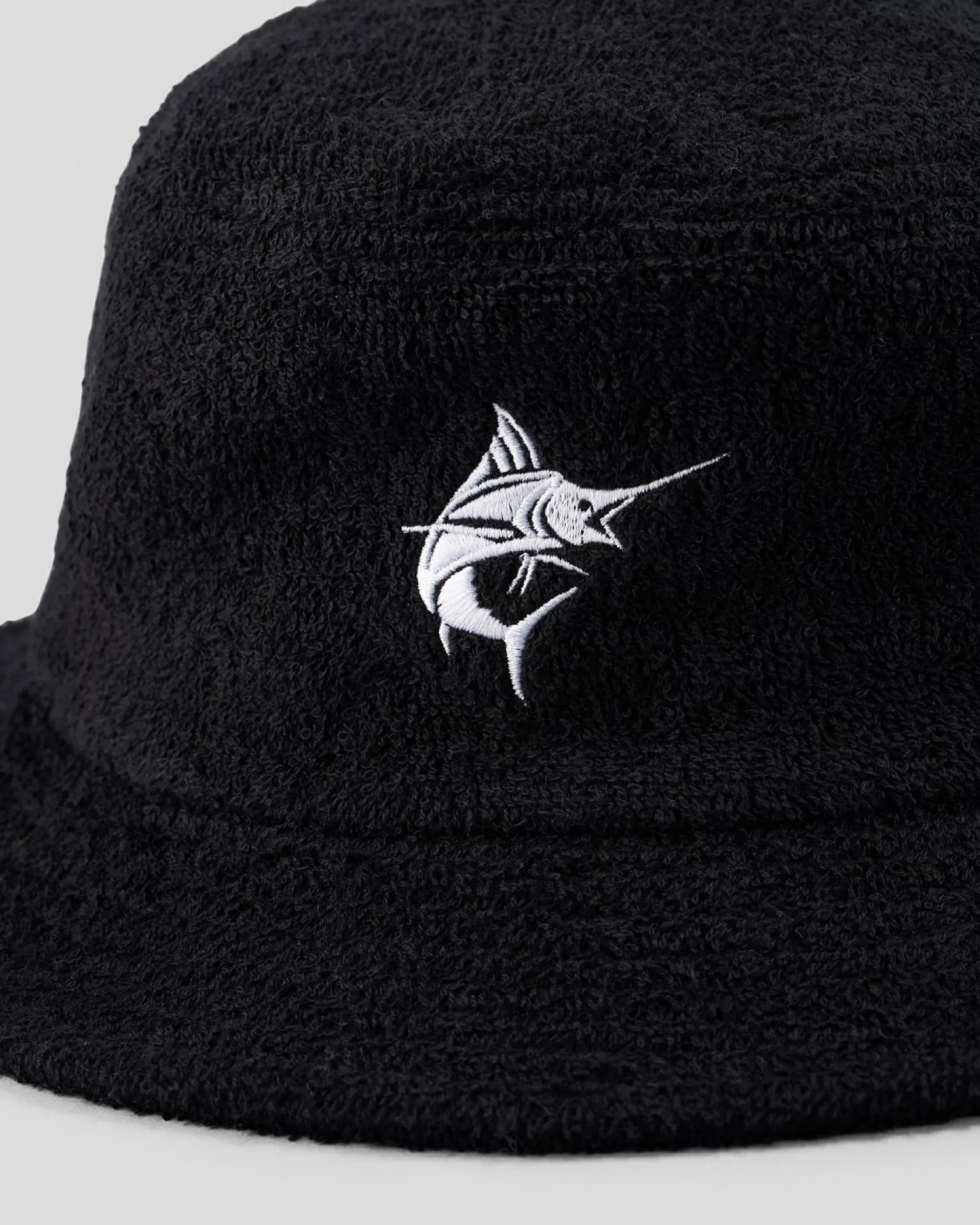 Salty Life Fish Off Bucket Hat Black Clearance