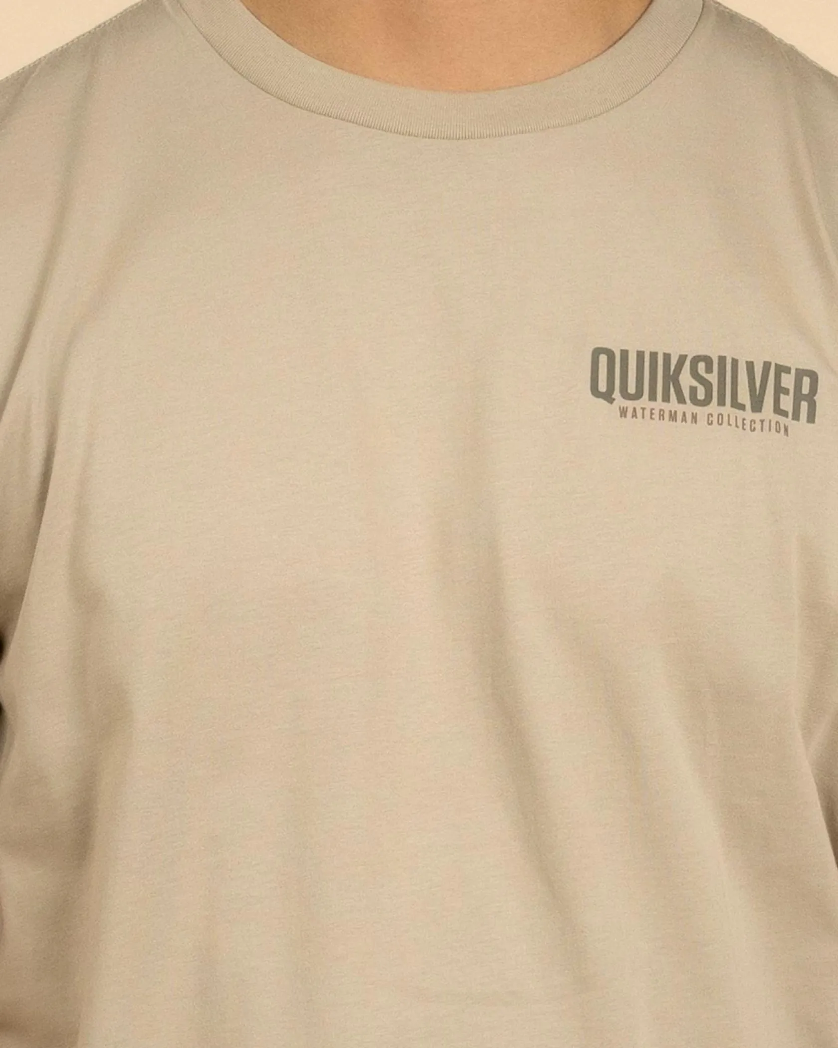 Quiksilver Fish On T-Shirt Cloudy Grey Best