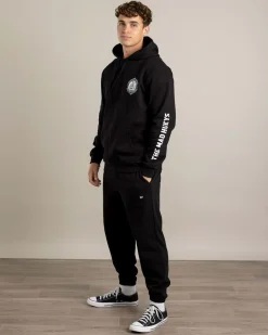 The Mad Hueys FK Off Fish On Hoodie Black/blue Outlet