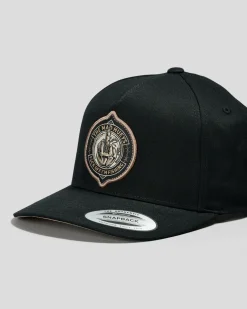 The Mad Hueys Fk Off Fish On Snapback Cap Black