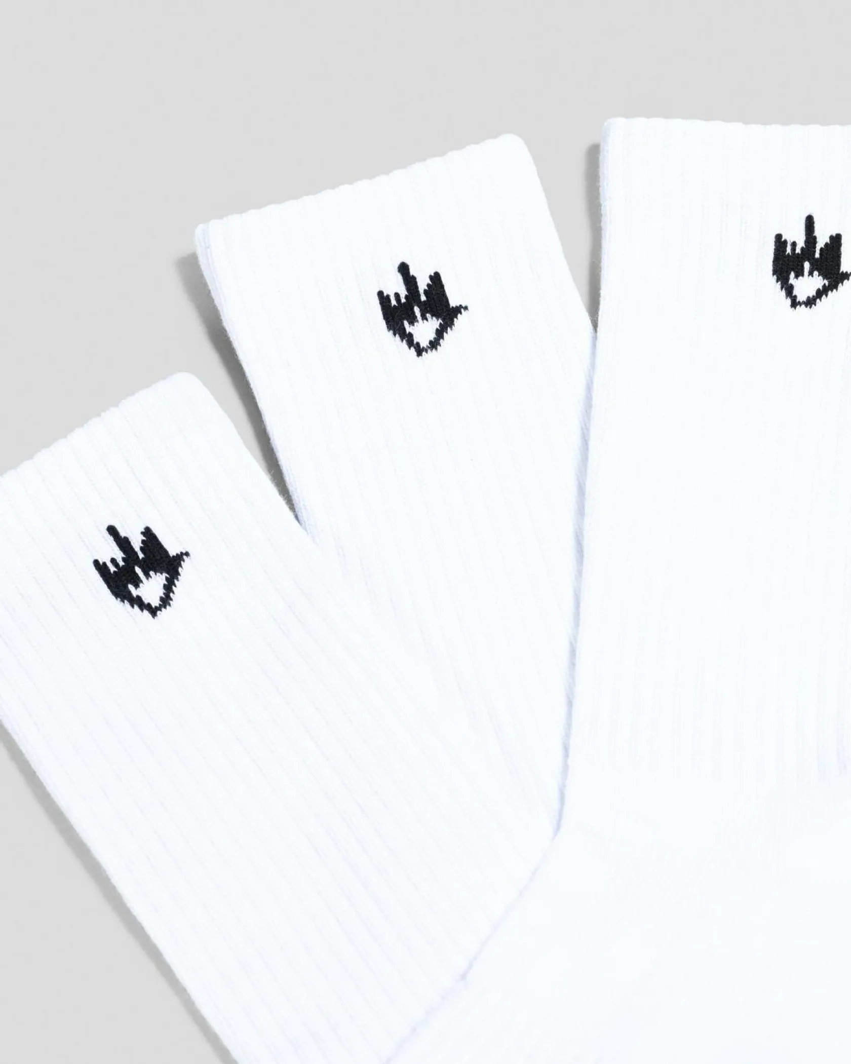 Afends Flame Socks 3 Pack White Best