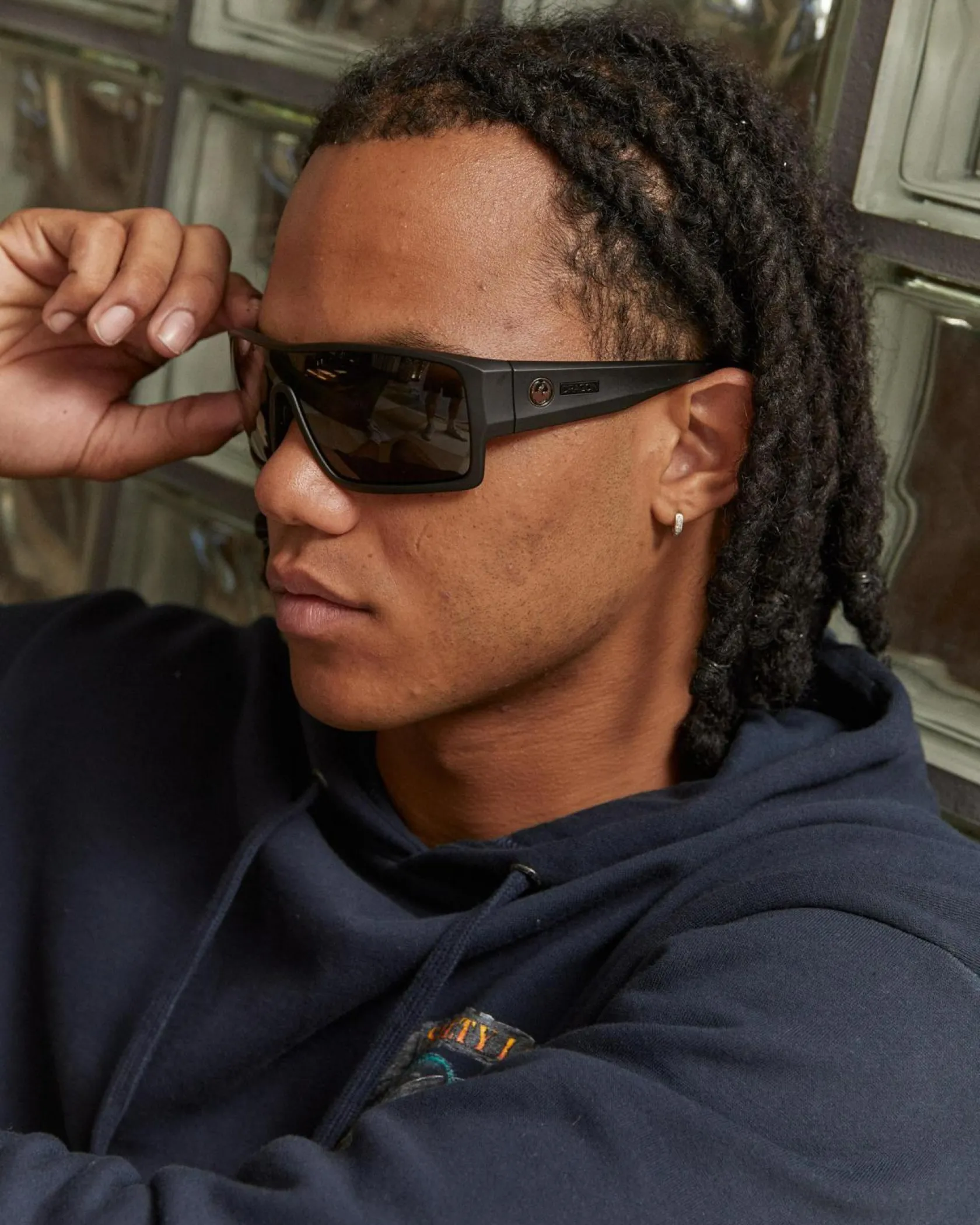 Dragon Alliance Flash Polarised Sunglasses Matte Black / Smoke Polar Discount