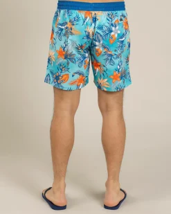 Skylark Fleurs Mully Shorts Bright Blue Best