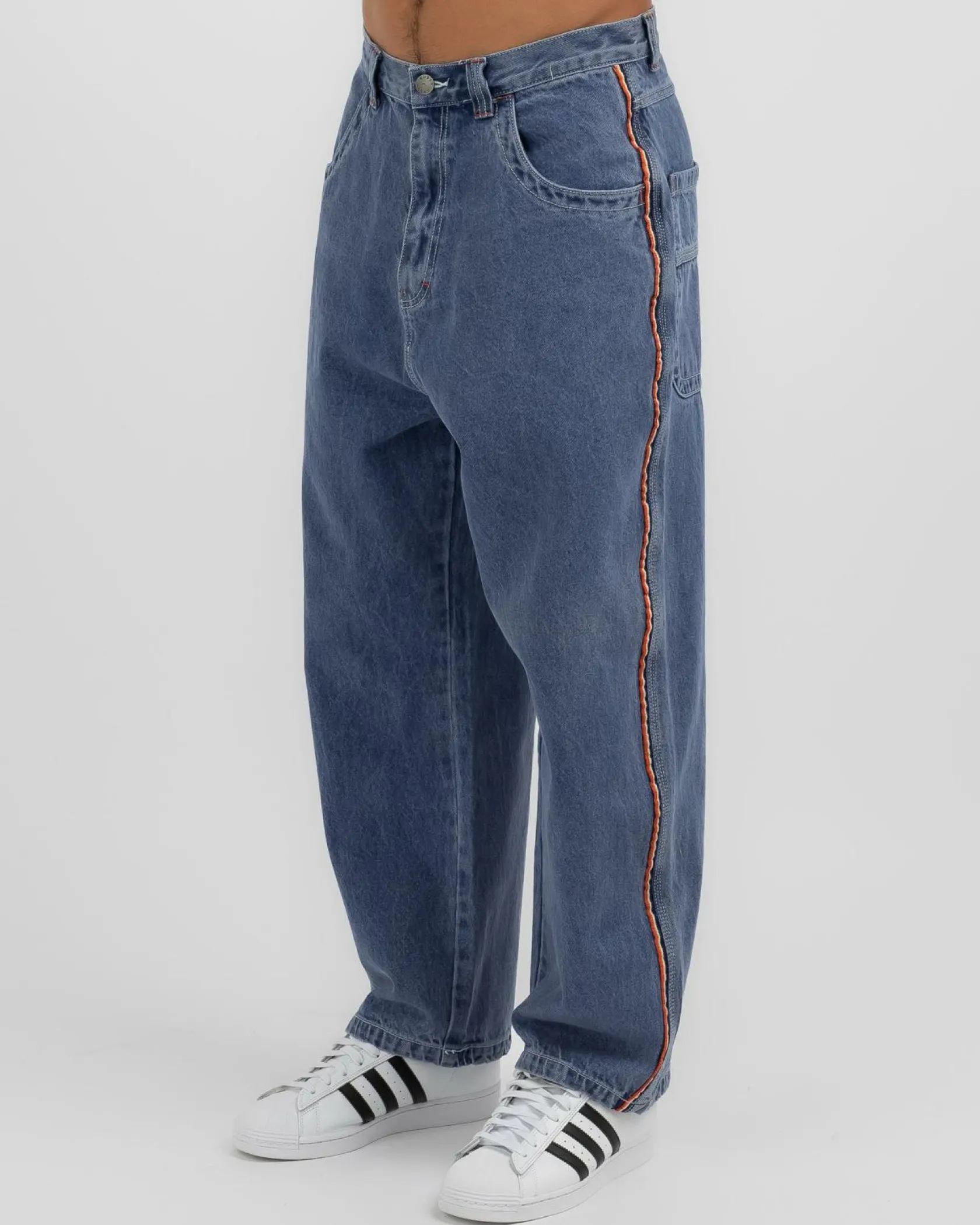 Rusty Flip Daddy 2.0 Jeans Middy Blue Discount