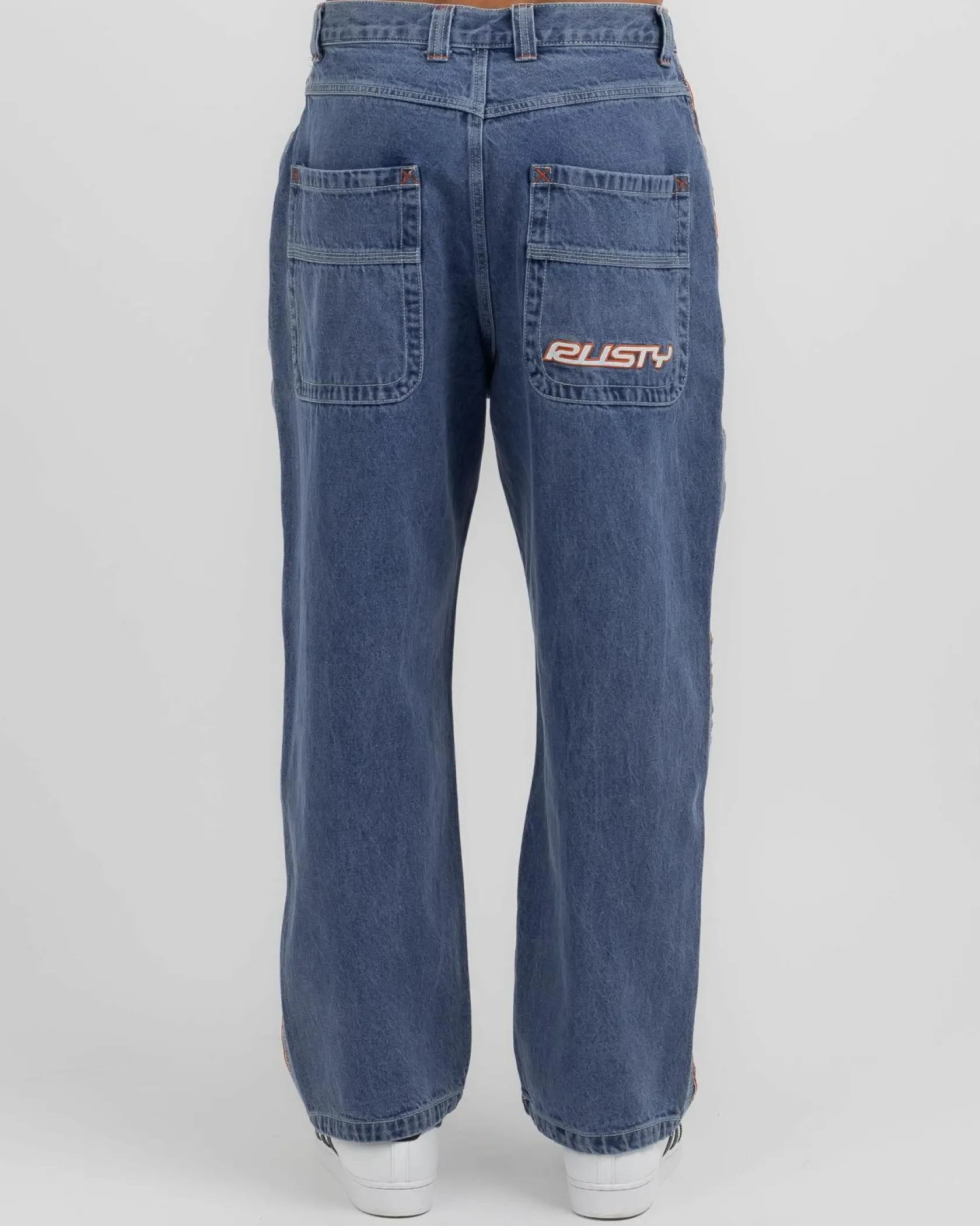 Rusty Flip Daddy 2.0 Jeans Middy Blue Discount