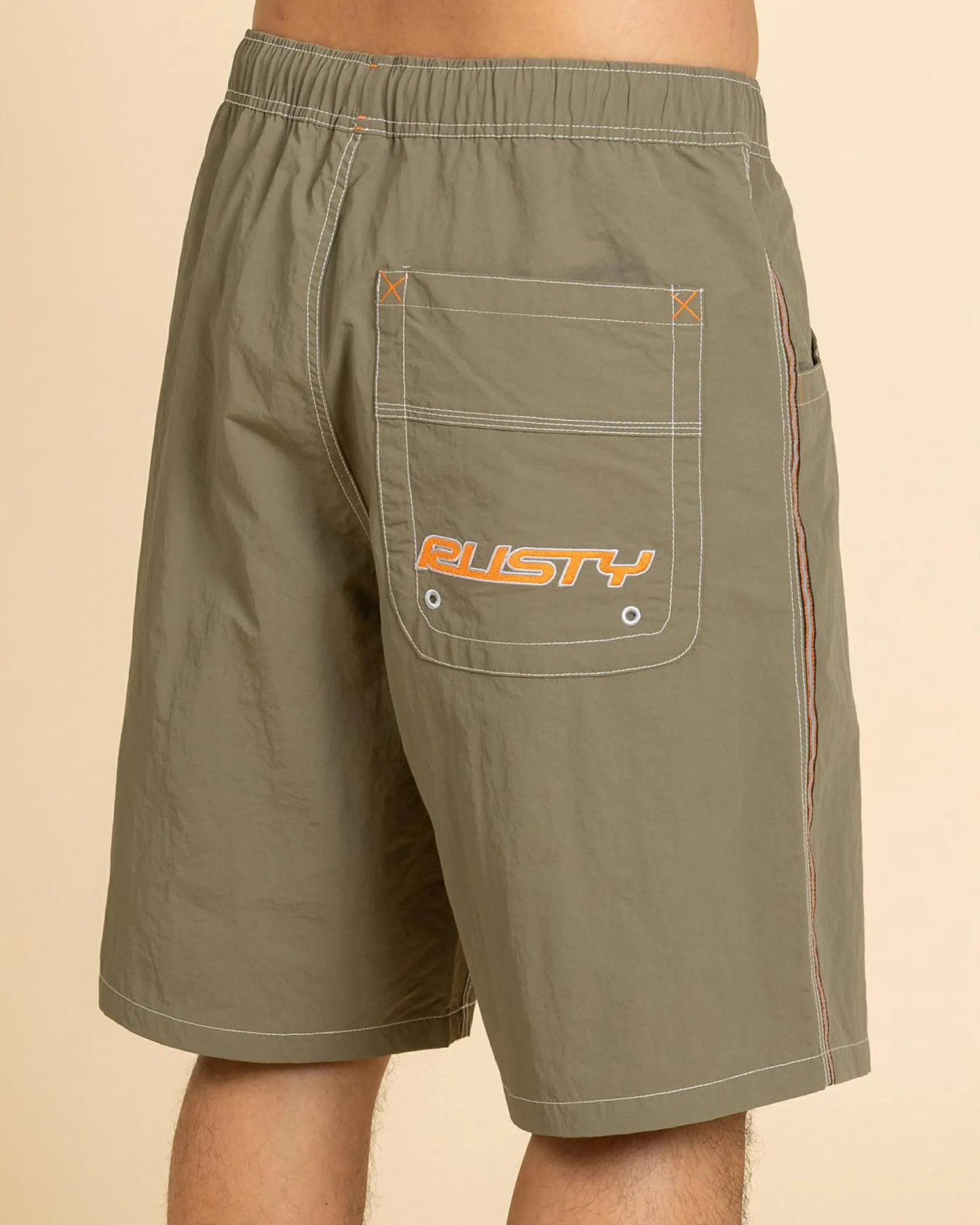 Rusty Flip Daddy Board Shorts Savana 1 Best