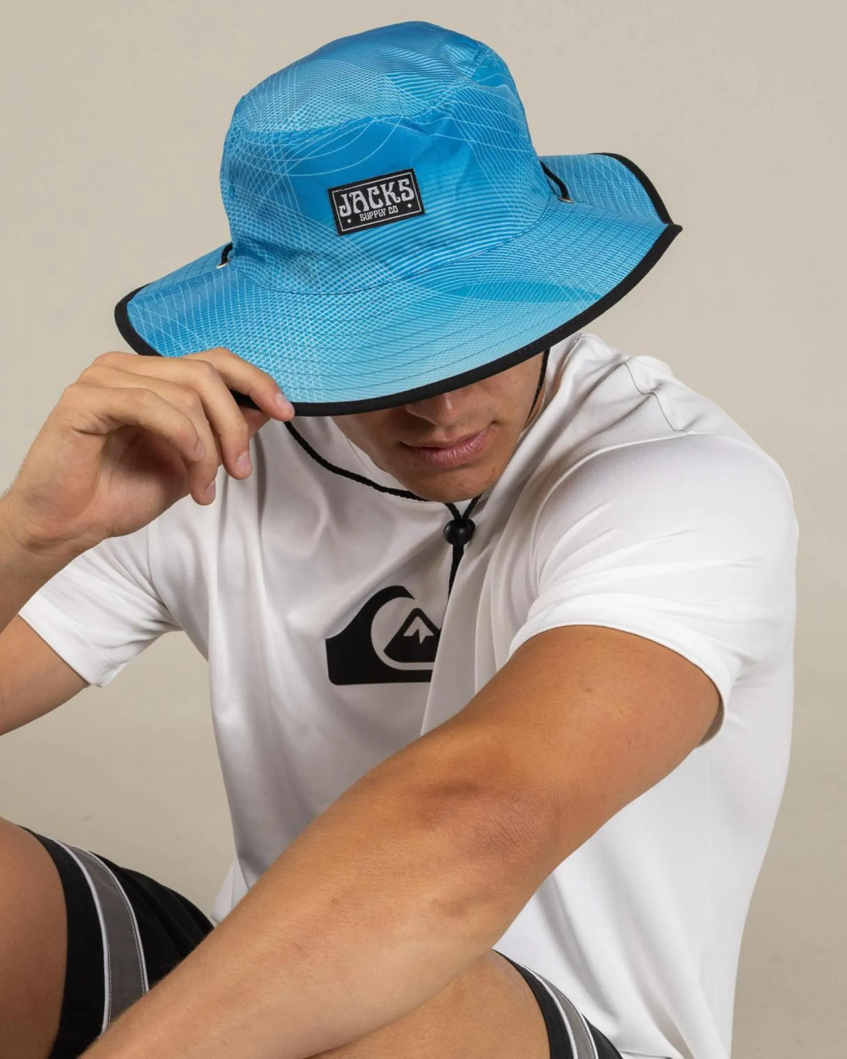 Jacks Flow Wide Brim Hat Multi Clearance