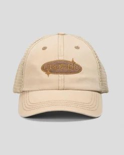 EPOKHE Folklore Trucker Cap Heavy Wash Light Khaki Discount