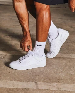 Nike Force 58 Premium Leather Shoes White/white-white-white Online