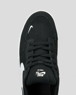 Nike Force 58 Shoes Black/white-black Discount